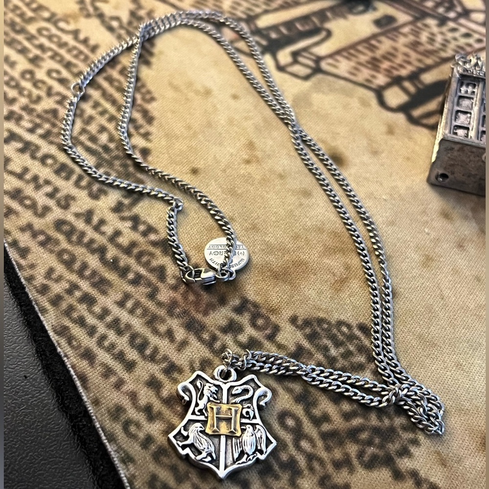 Alex and Ani Hogwarts Crest Necklace